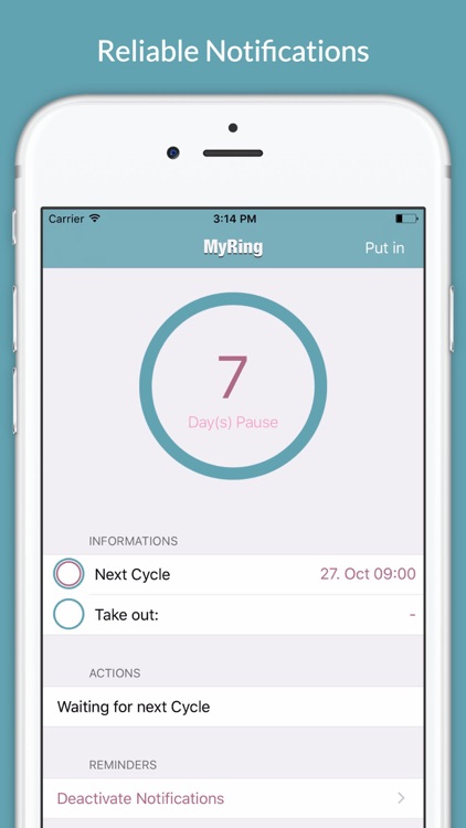 Contraceptive Ring - Your Contraception Diary