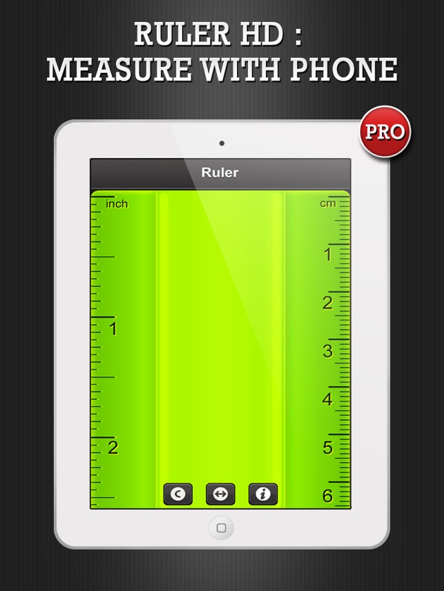 Ruler Pro HD : Measure With Phone(圖2)-速報App