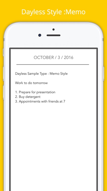 Dayless - Simple Diary App screenshot-3
