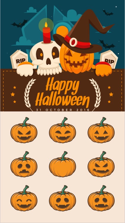 Pumpkins - Halloween stickers for iMessage