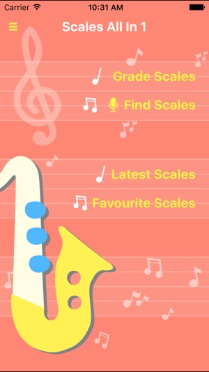 Saxophone Scales All In 1 (Grade1)