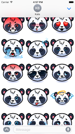 Emotion Panda Sticker - Emoji(圖2)-速報App