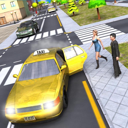 Real Taxi Parking 3D Game Icon