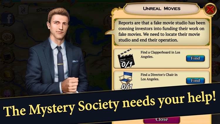 Hidden Objects: Mystery Society screenshot-4