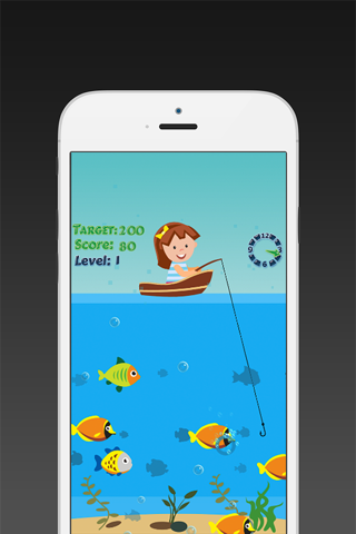 Girl Fishing - toddler games free for educational screenshot 2