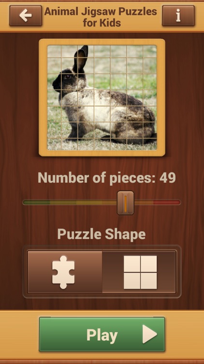 Animal Jigsaw Puzzles - Fun Logic Game