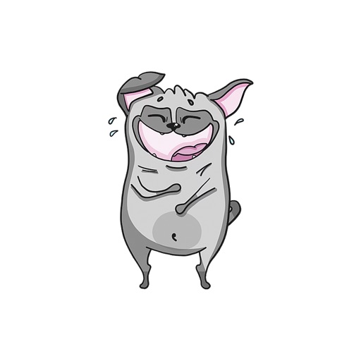 Pug Life - The Cutest Dog Stickers