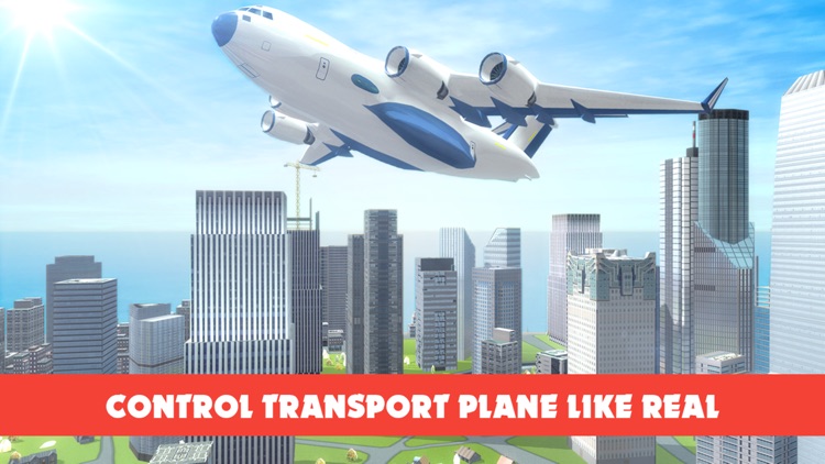 Race Car Transporter Airplane screenshot-3