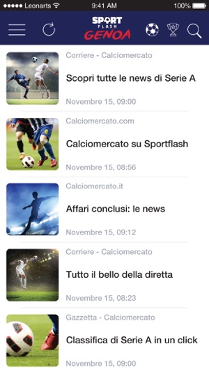 SportFlash Genoa(圖2)-速報App