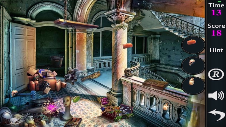 Hidden Objects Of A Hotel Of Illusion