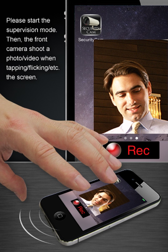 SecurityCam for iPhone screenshot 2
