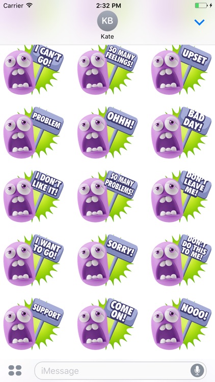 3D Sad Expressions