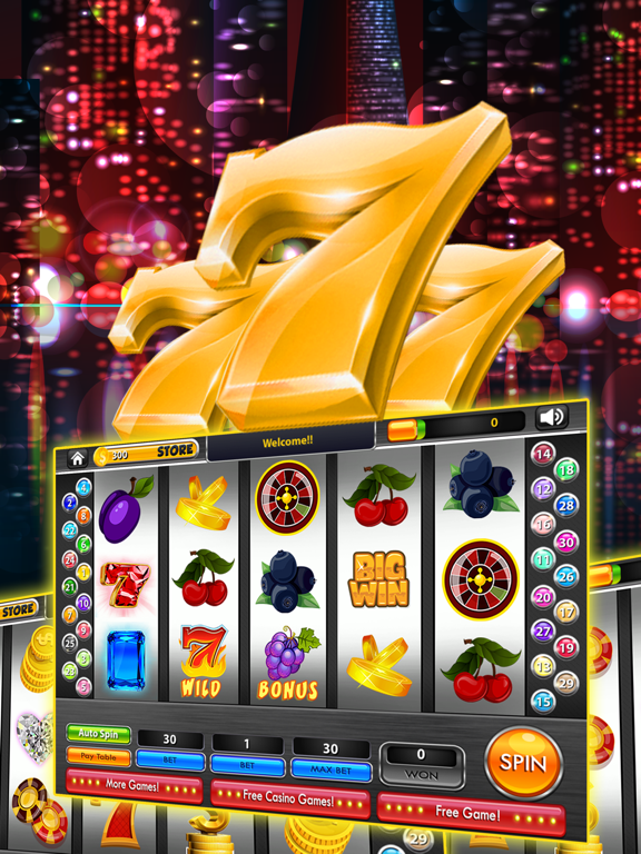 Downtown deluxe slot machine