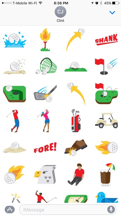 Golf Stickers by gottaGolf