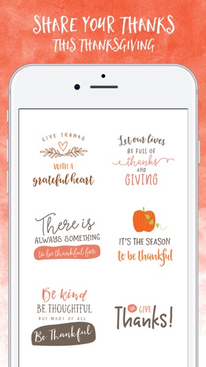 Thanksgiving for iMessage Stickers(圖3)-速報App