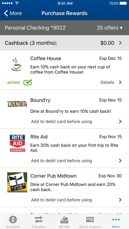 OceanFirst Bank - Mobile Banking screenshot-4