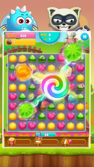 Sweet Cookies Wonderland - Match 3 Cookies(圖2)-速報App