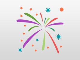 50 party celebration stickers for you to send to your friends