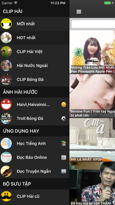 How to cancel & delete Clip Hài -  Xem video hài việt, hài kịch, phim hài from iphone & ipad 1