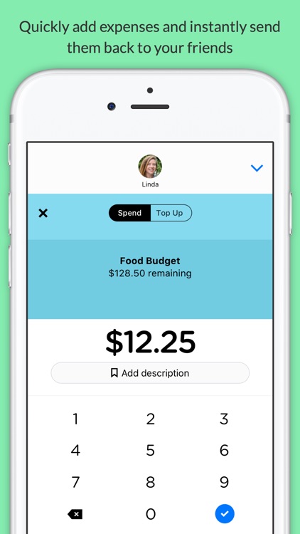 Pennies Mini - Share budgets with your friends screenshot-3