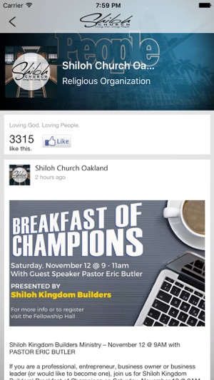 Shiloh Church Oakland(圖1)-速報App