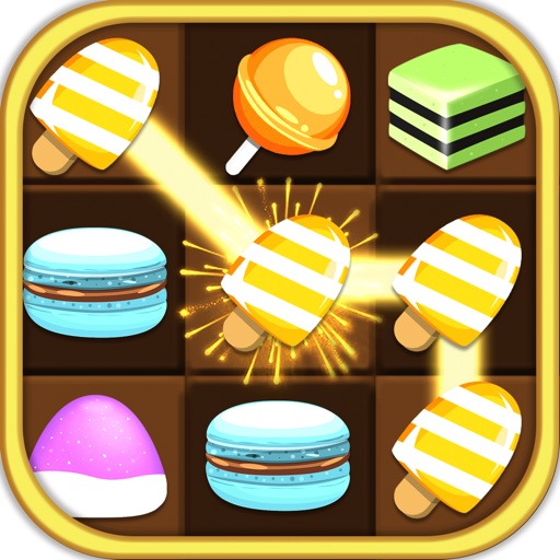 Dessert Paradise - Free Link Puzzle Game iOS App