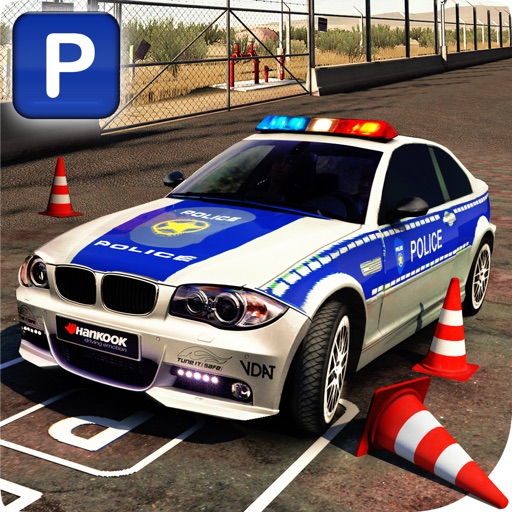 Police Car Parking Simulator 3D iOS App