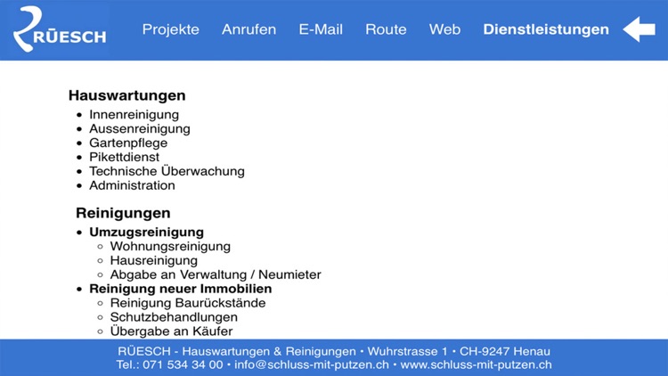 RÜESCH Hauswartung & Reinigung