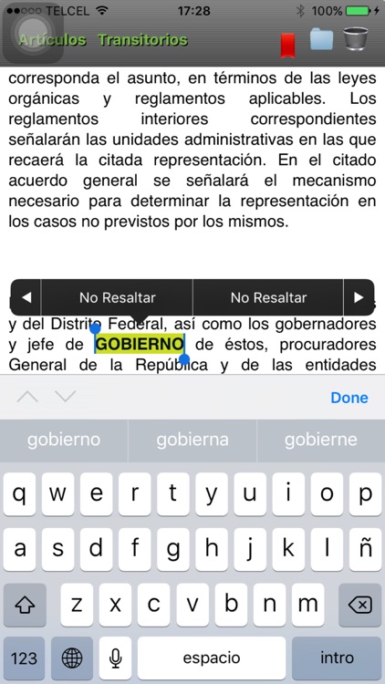 Ley de Amparo, Reglamentaria de la Constitución screenshot-1