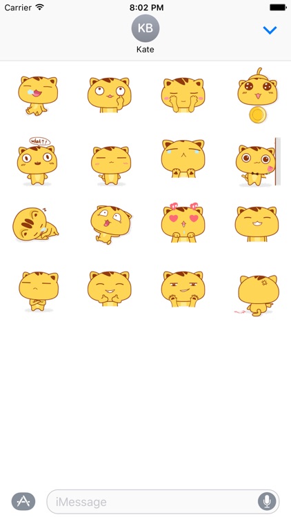 Big Face Cat - Animated Stickers And Emoticons