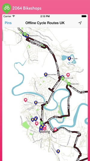 Offline Cycle Routes UK - Maps(圖4)-速報App