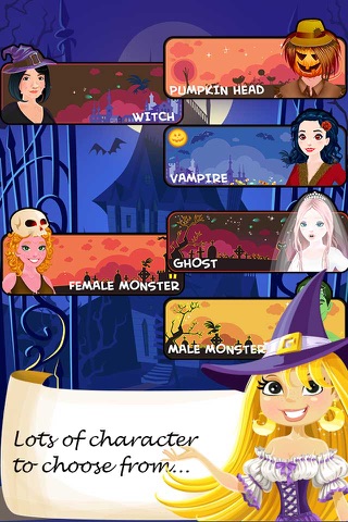 Halloween Salon Spa Makeover Doctor Game screenshot 3