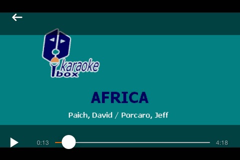 Karaoke K-box screenshot 3
