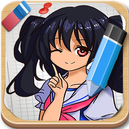 how to draw anime - step by step iOS App