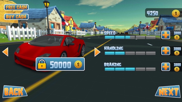3D Car Racer Skill Driving - Fast Interior Real Simulation Free Games screenshot-4
