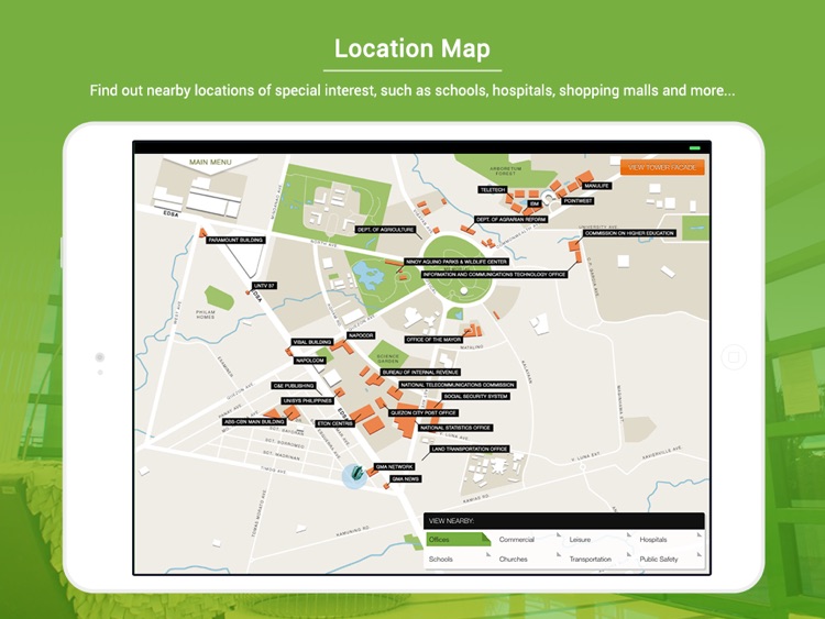 The Symphony Towers Interactive Maps