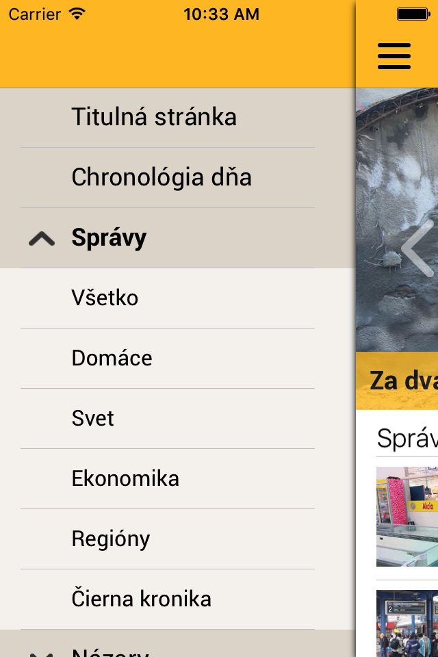Pravda.sk screenshot 3