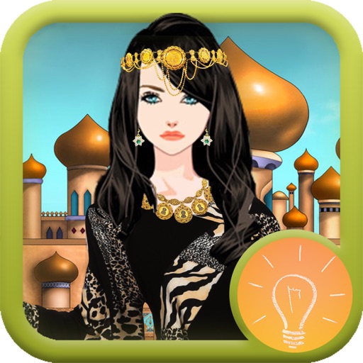 Arabian Beauty Dress up Icon