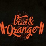 Black  Orange Trainer