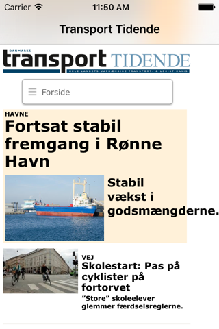 Transport Tidende screenshot 2