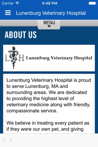 Lunenburg Veterinary Hospital screenshot 3