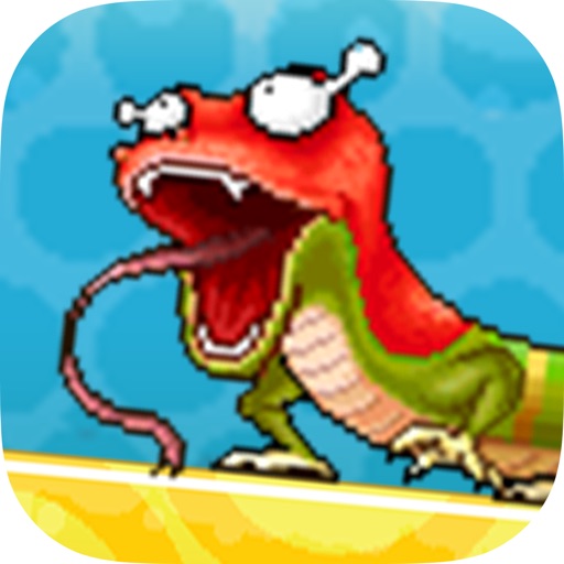Gecko climbing wall - Lizard Reptiles for rango iOS App
