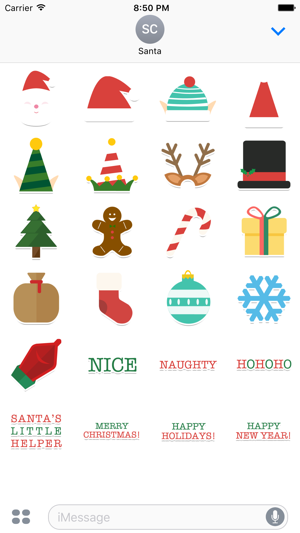 ‎Christmas Hats, Stickers, Emojis, &amp; Sayings on the App Store