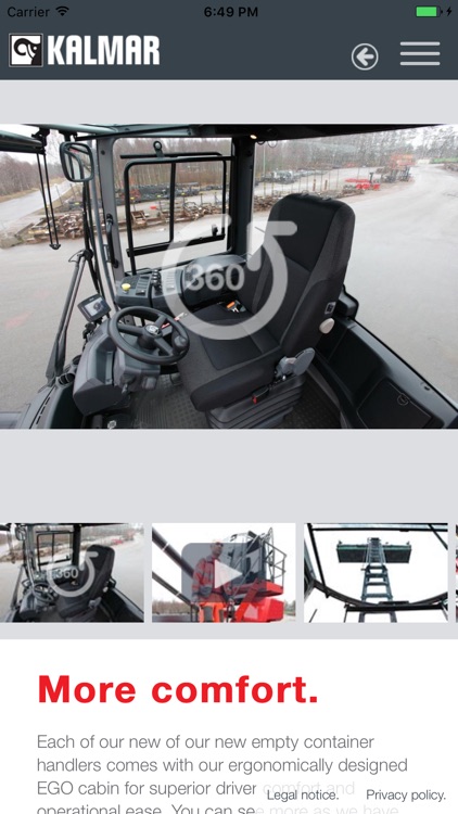 Kalmar Empty Container Handlers
