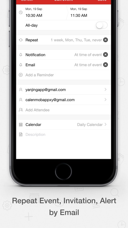 Tiny Calendar Pro - Sync with Google Calendar screenshot-3