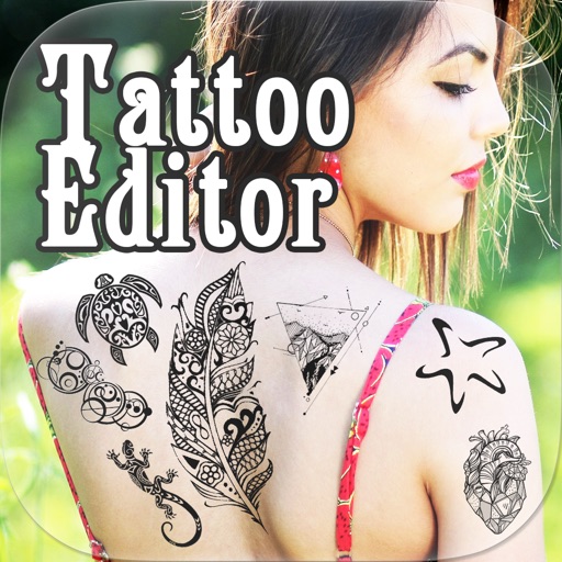 Tattoo Booth Photo Edit.or – Body Art Sticker.s