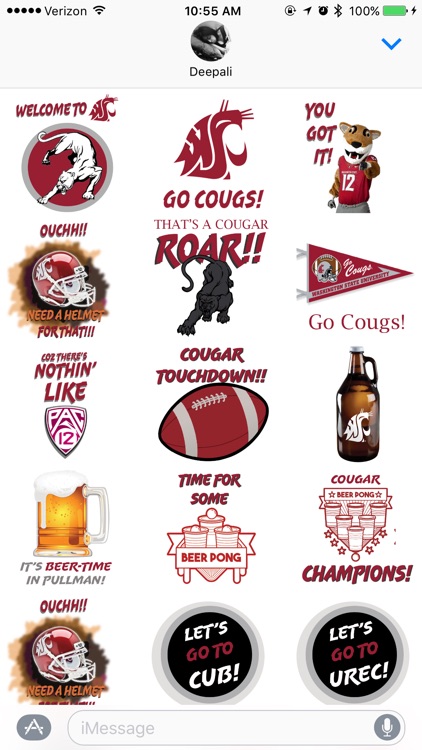 Coug Stickers