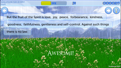 How to cancel & delete Verse Rain - Fun Bible Verse Memorization Game from iphone & ipad 1