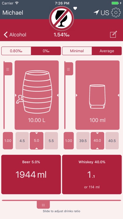 Drinking Calculator screenshot-4