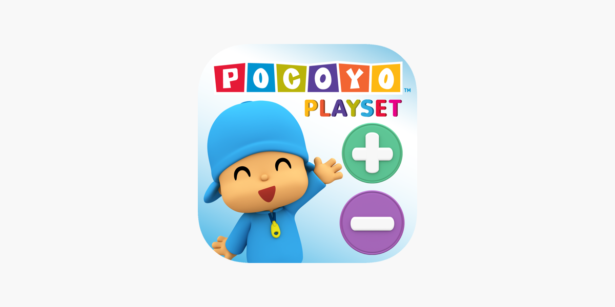 carpeta Fundador Desbordamiento Pocoyo Playset - Math Fun Park en App Store
